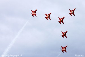 Sion Air Show 2011, patrouille suisse