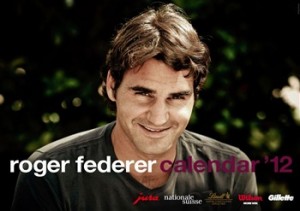 Roger Federer - calendrier officiel 2012