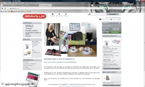 Le magasin en ligne de Gravilux.ch