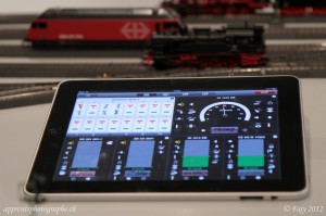 l'application Märklin pour IPad