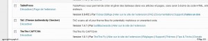 Activation du plugin TAC