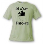 T-shirt "Ici c'est Fribourg"