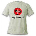 T-shirt "Hop Suisse", pour homme ou femme