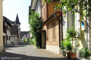 Une rue contemporaine de Stein am Rhein