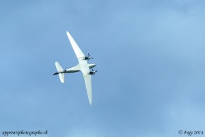 Virage latérale pour le Douglas DC3