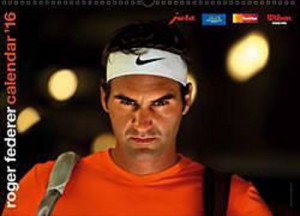 La couverture du calendrier 2016 de Roger Federer. Cliquez directement sur l'image pour le commander au Postshop.ch